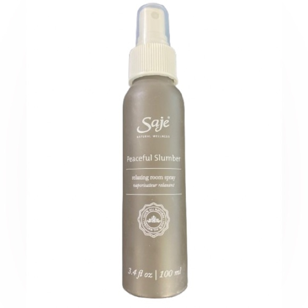Saje Peaceful Slumber 100% Natural Relaxing
Room Spray 3.4.oz / 100ml Rare